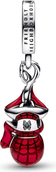 Image du produit Pandora Marvel Hanging Spider (Émail, Argent sterling 925)