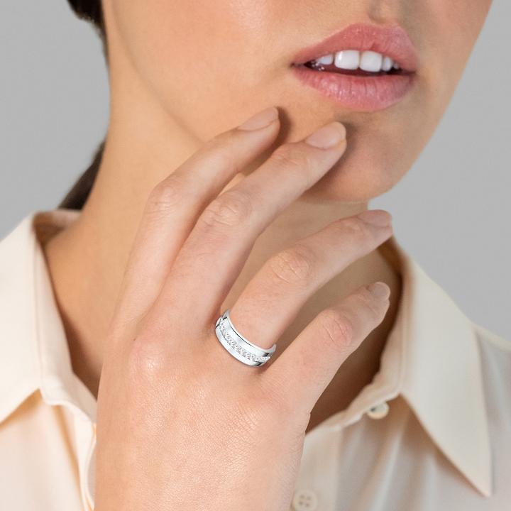 Image du produit Rafaela Donata Femmes argent sterling zirconium argent - 3816 (20, 49, Argent 925)