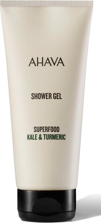 Produktbild Ahava SUPERFOOD Shower Gel "Kale & Turmeric" - Pflegendes Duschgel mit Grünkohl und Kurkuma (200 ml)