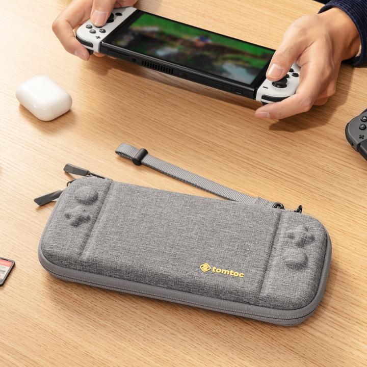 Actual product image tomtoc Nintendo Switch OLED Slim Case (Switch OLED)