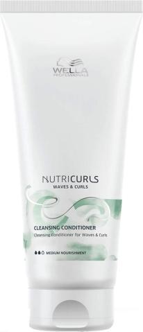 Produktbild Wella Professional - Nutricurls Waves & Curls Cleansing Conditioner - Cleansing conditioner for wavy (250 ml, Flüssiges Shampoo)