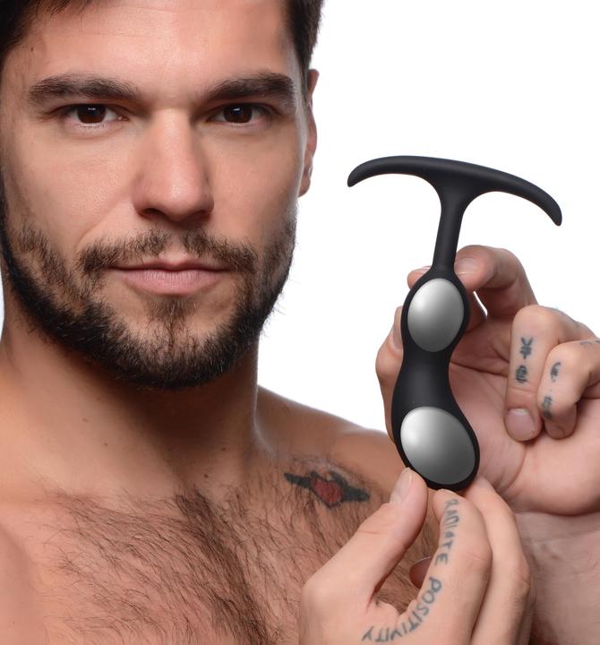 Immagine prodotto Heavy Hitters Premium Silicone Weighted Prostate Plug - Small