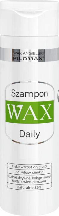 Produktbild Pilomax Wax Angielski, Tägliches Shampoo für feines Haar, 200 ml – Lange Haltbarkeit! (200 ml, Flüssiges Shampoo)