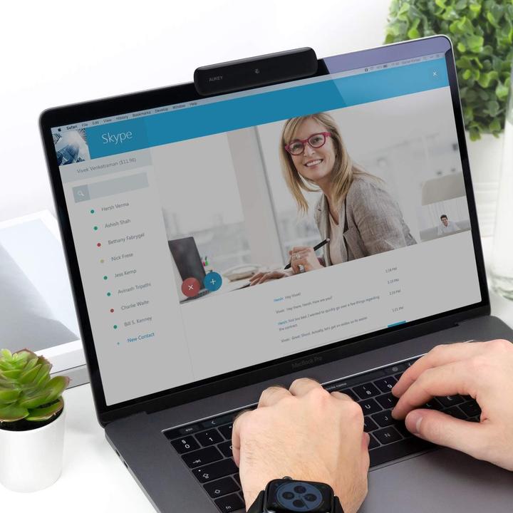 Actual product image Aukey Webcam (2 Mpx)