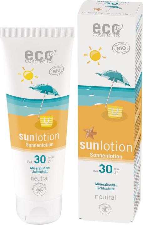 Immagine prodotto Eco Cosmetics Lozione solare neutra SPF 30 (Crema solare, SPF 30)