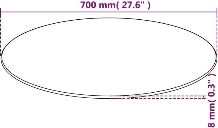 Produktbild VidaXL Gilla (Ø 700 mm)