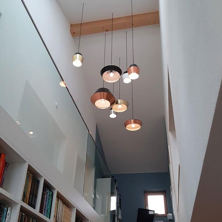 Immagine prodotto s.luce Lampada a sospensione SkaDa LED con paralume in metallo (E27, 560 lm)