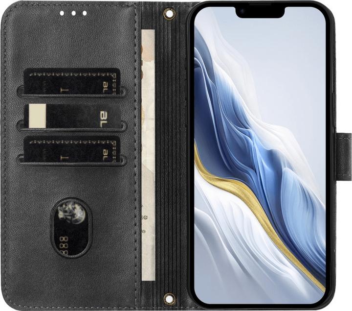Image du produit Cover-Discount HONOR Magic7 Lite – Wildleder Look Etui im Vintage Design (Honor Magic7 Lite)