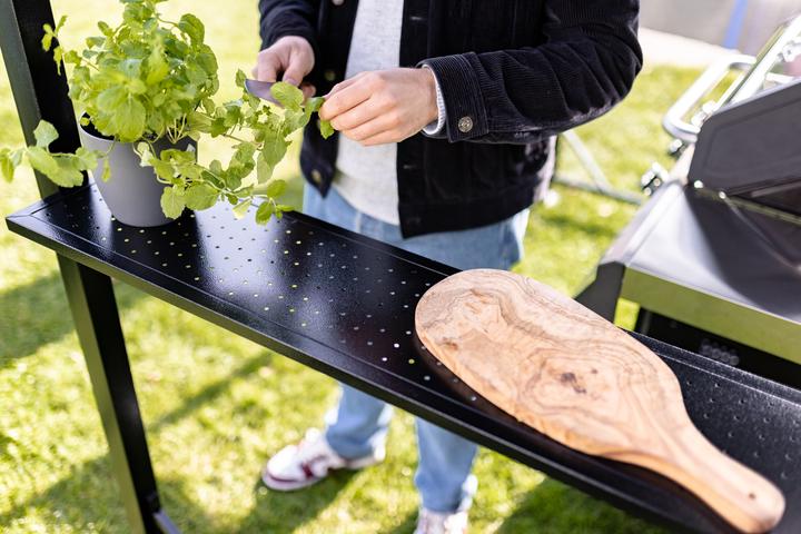 Immagine prodotto Grillfürst Padiglione barbecue in acciaio premium con tetto in metallo resistente alle intemperie (248 cm, 156 cm)