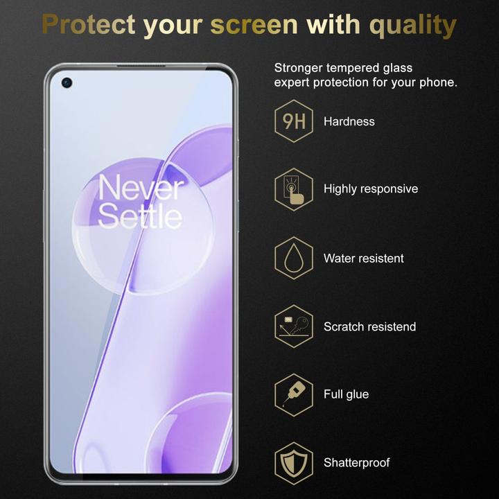 Actual product image Cadorabo Display protection glass (3 Piece, OnePlus 9RT 5G)