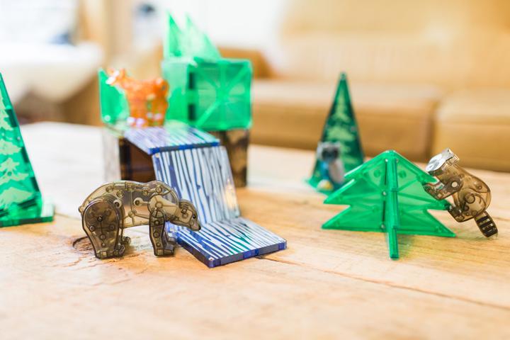 Immagine prodotto Magna-Tiles Set di animali della foresta (25 pezzi)
