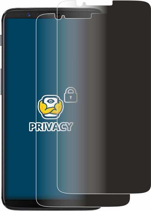 Produktbild BROTECT Sichtschutzfolie Anti-Spy Privacy Folie Blaulicht-Schutz (2 Stück, OnePlus 5T)
