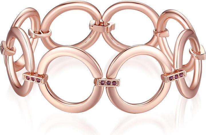 Produktbild Lulu & Jane Metall-Legierung verziert mit Kristallen von Swarovski® roségold 20,0 cm - 33600 (20 cm, Metall-Legierung)