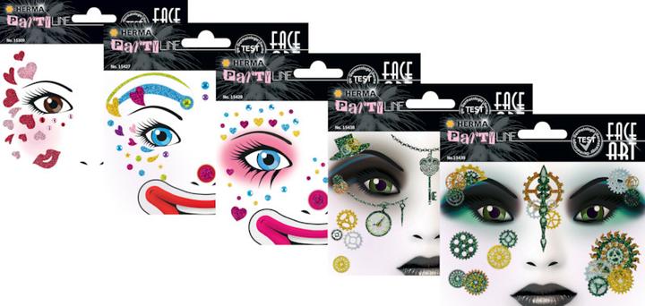 Actual product image HERMA Face Art Sticker