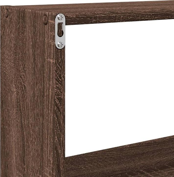 Productafbeelding VidaXL Eiken wandmeubel (158 x 18 x 53 cm)