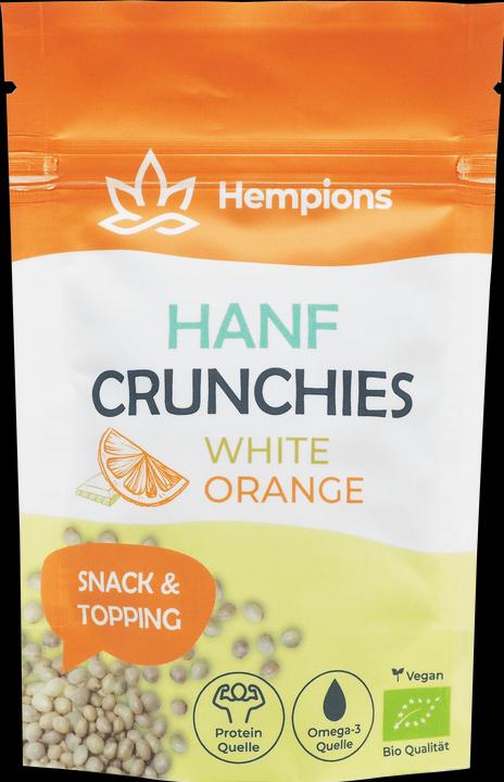 Actual product image Hempions Hemp Crunchies White Orange (50 g)