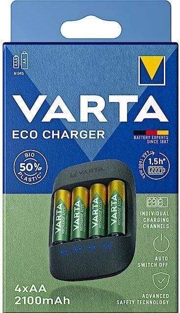 Actual product image Varta ECO CHARGER charger (4 pcs., 2100 mAh, Rechargeable battery)