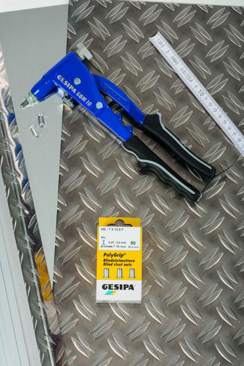 Actual product image Gesipa Blind rivet nut hand tool GBM 10 (mandrel and nose piece M 4)