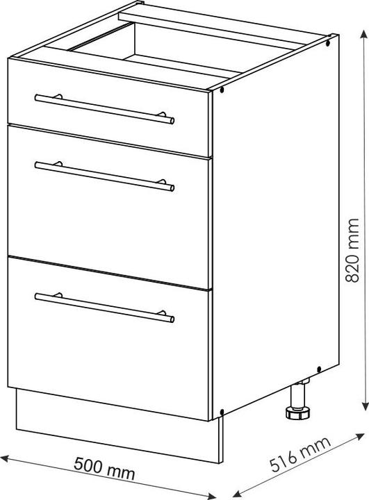 Actual product image Vicco Badschrank Fame-Line