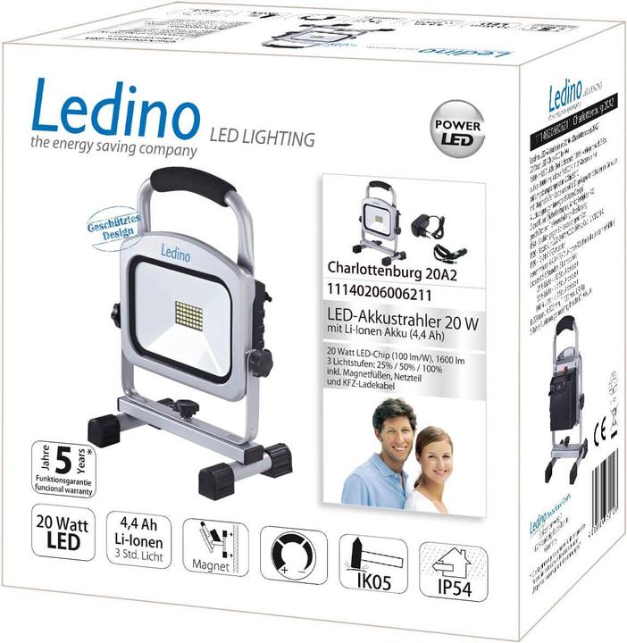 Image du produit Ledino Feux de batterie Charlottenburg 20A2 20 W (LED)