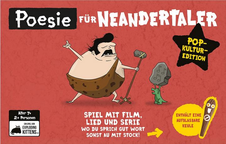 Image du produit Exploding Kittens EXKD0054 - Poésie pour les Néandertaliens : L'édition de la culture populaire (Allemand)
