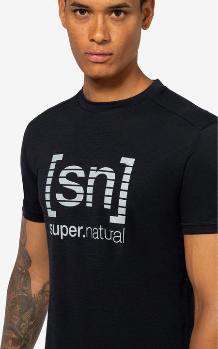 Produktbild Super Natural Grid Logo Tee (XXL)