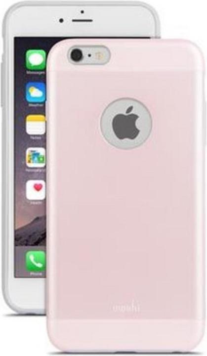 Produktbild Moshi iGlaze - ultra-slim snap on case for iPhone 6/6s Plus - Carnation Pink (Apple iPhone 6 Plus, Apple iPhone 6s Plus)