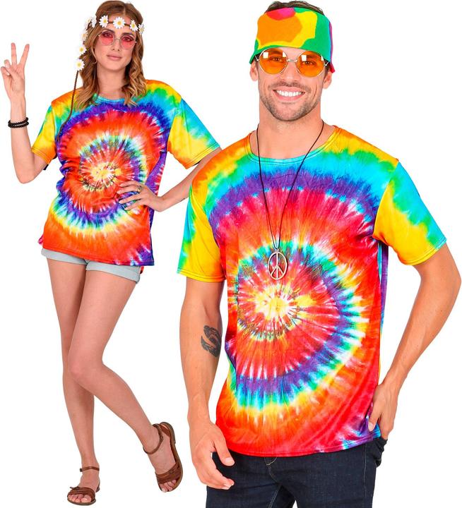 Produktbild Widmann Hippie Batikshirt, Unisex (S/M)