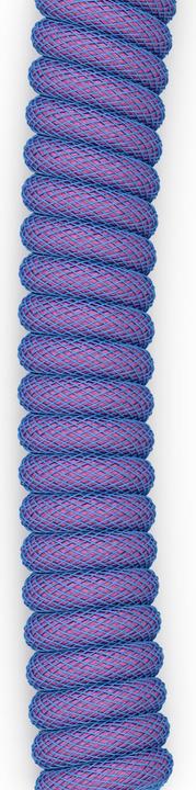 Immagine prodotto Glorious GMMK Coiled Cable Nebula, cavo a spirale, USB-C/USB-A - viola/argento