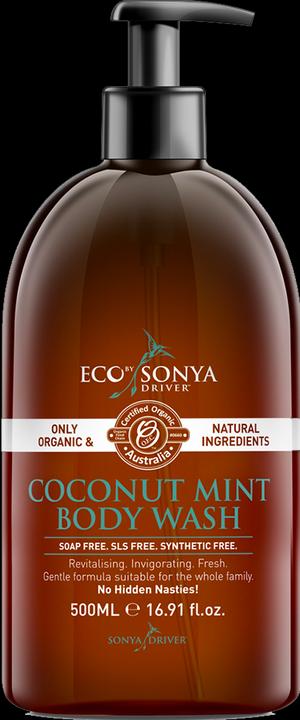 Immagine prodotto Eco by Sonya Lavaggio per il corpo alla menta di cocco (500 ml)