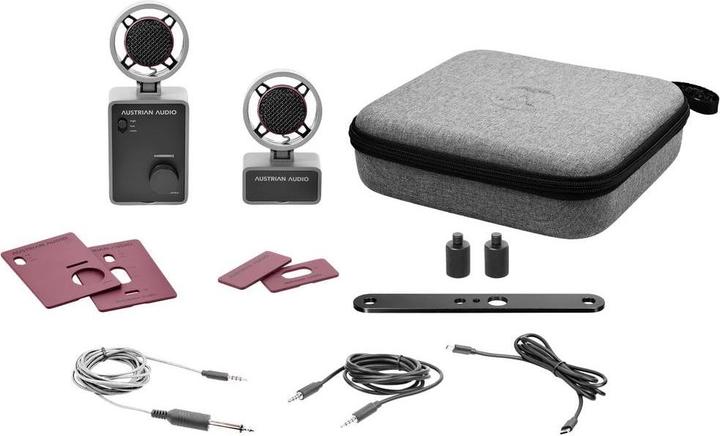 Image du produit AustrianAudio Austrian Audio MiCreator System Set Stand Microphone de studio Mode de transmission (détail)