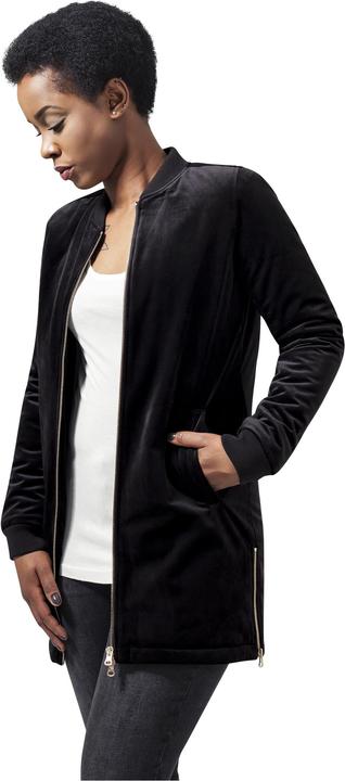Produktbild Urban Classics Ladies Long Velvet Jacket (XS)