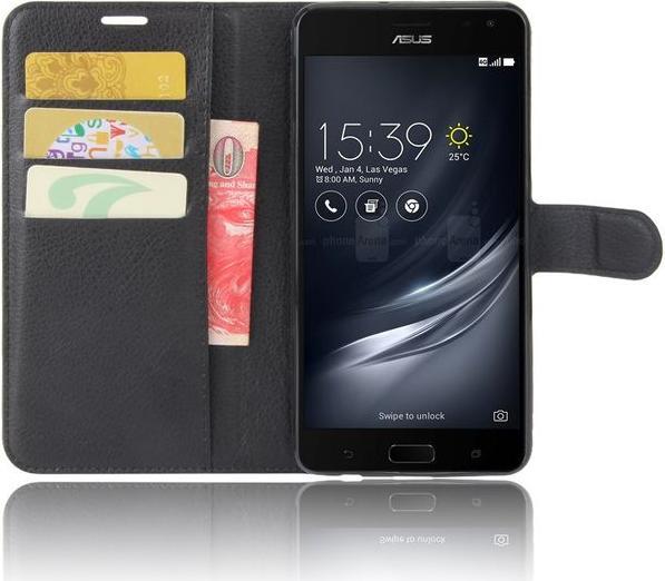 Actual product image MU Classic Leather cover with litchite texture (Asus Zenfone AR)