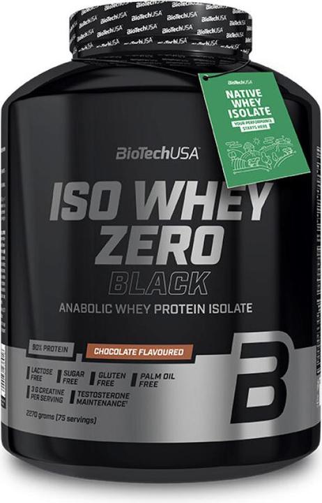 Biotech USA Iso Whey Zero Black (Cioccolato, 1 pz., 2270 g)