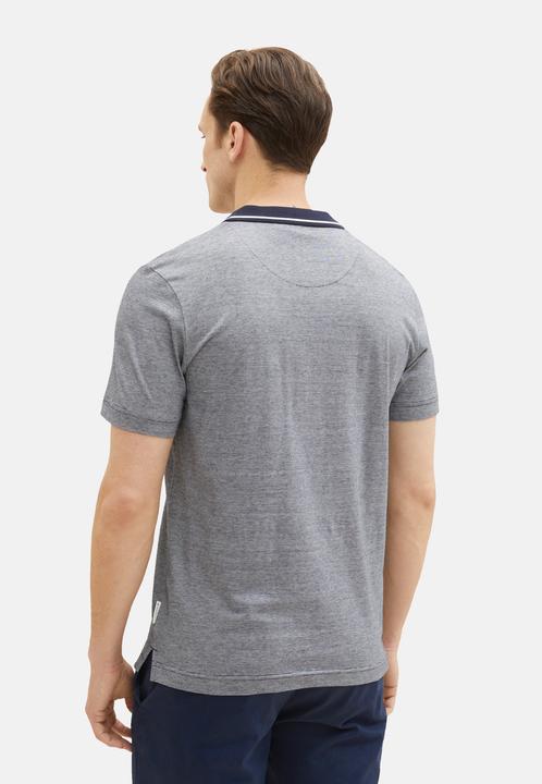 Produktbild Tom Tailor Poloshirt Basic Kurzarmshirt mit Polokragen (L)
