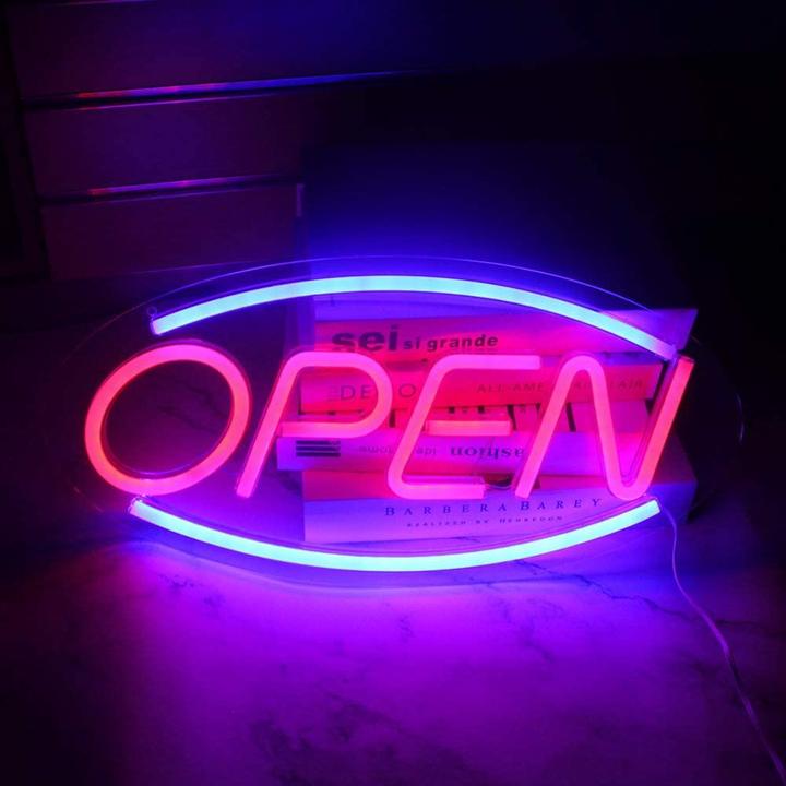 Actual product image Wanxing Open neon signs