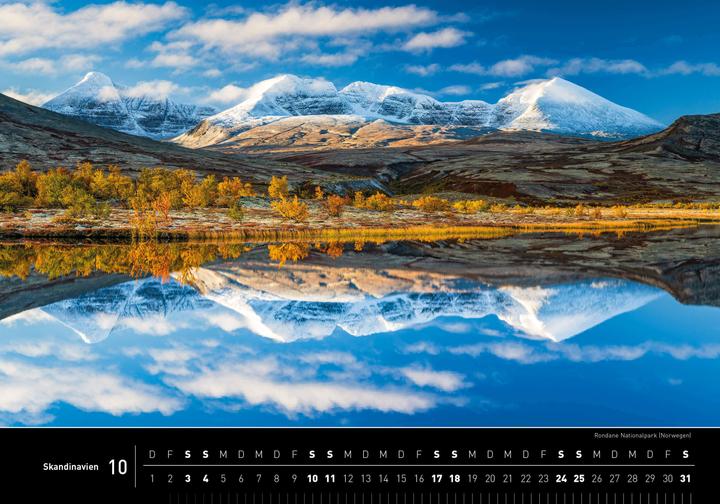 Actual product image Skandinavien Premiumkalender 2026 (50 x 35 cm, Hardcover, German)