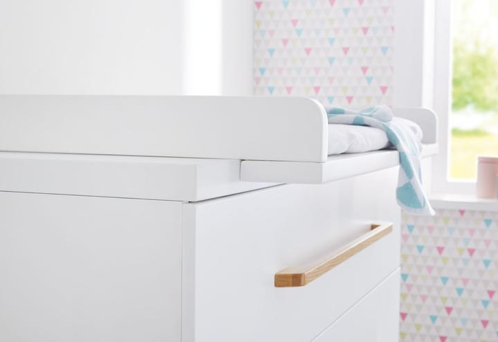 Produktbild Pinolino Riva breit (Babybett, Wickelkommode, Kinderkleiderschrank)