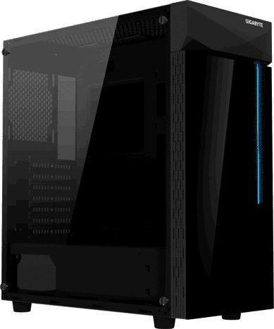 Actual product image Gigabyte C200 Glass Case (GB-C200G) (ATX, Mini-ITX, mATX)