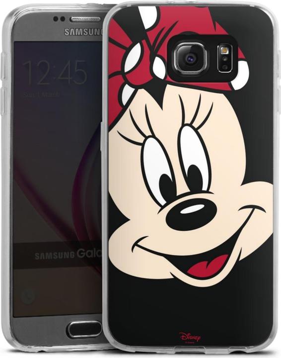 Actual product image DeinDesign Slim Case für Samsung Galaxy S6 Silikon Hülle Ultra Dünn Handyhülle Disney Minnie Mouse (Samsung Galaxy S6)