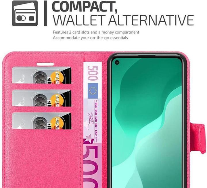 Actual product image Cadorabo Book with stand function cover (Huawei Nova 7 SE)