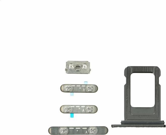 Actual product image OEM Button Set for iPhone 12 Pro pacific blue (iPhone 12 Pro)