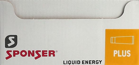 Image du produit Sponser Liquid Energy Plus (Neutre, 18 pcs, 1400 g)