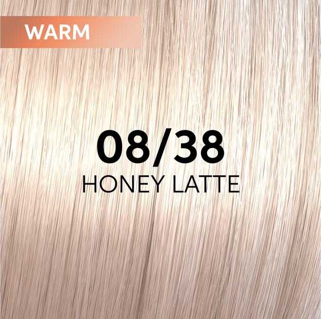 Actual product image Wella Shinefinity (08, 38 - Honey Latte)