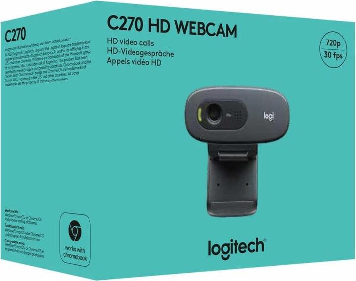 Produktbild Logitech C270 (0.90 Mpx)