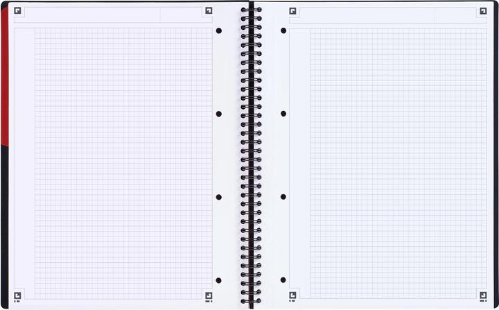 Actual product image Oxford Activebook (A4, Checked, Soft cover)