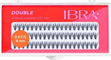 Ibra Tufts Of False Eyelashes 20 D-8Mm (Künstliche Wimpern)