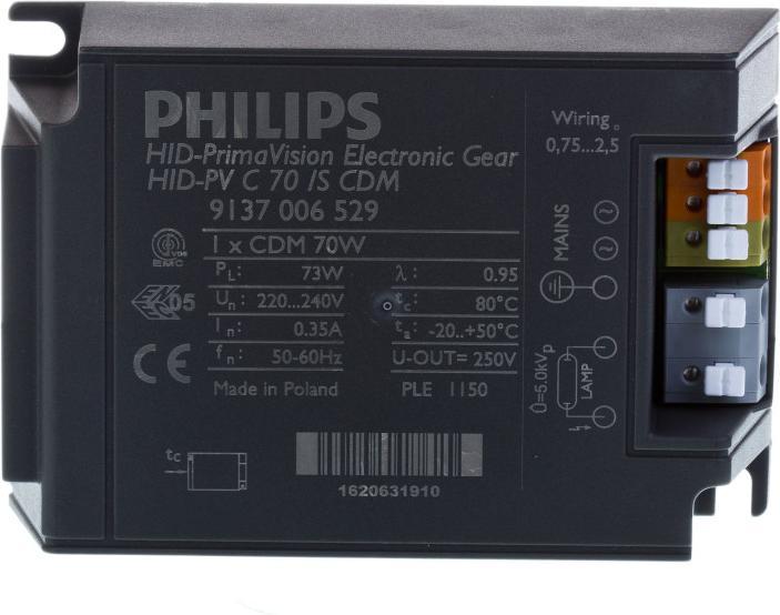 Actual product image Philips Ballast