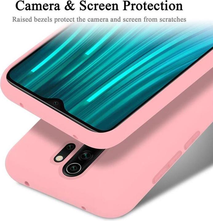 Immagine prodotto Cadorabo Copertura della cassa del silicone liquido TPU (Xiaomi Redmi Note 8 Pro)