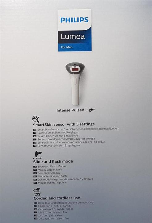 Actual product image Philips Lumea for Men